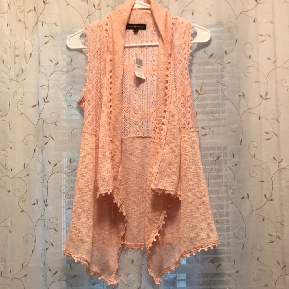 🆕 Lace cascade open front